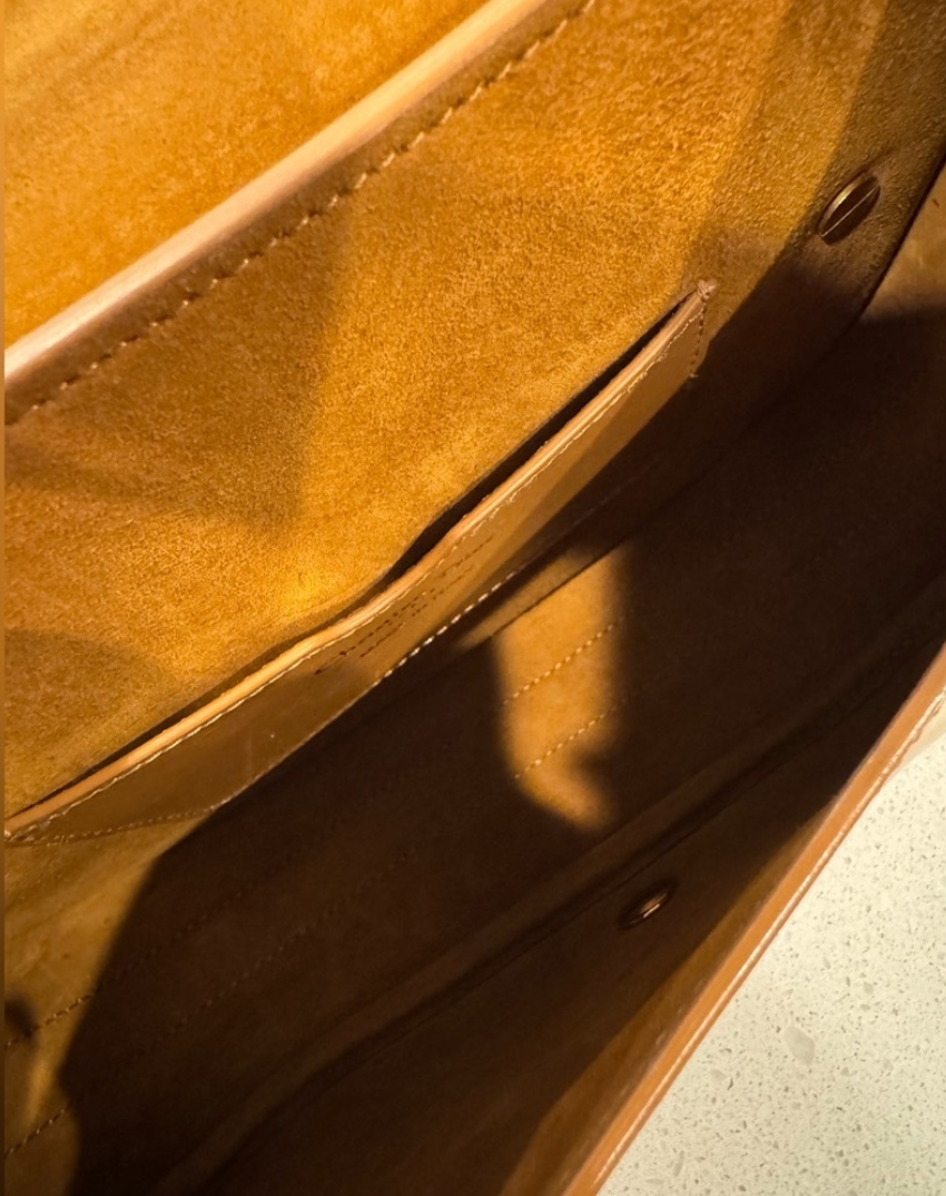 Christian Dior Box Calfskin Bobby Flap Bag