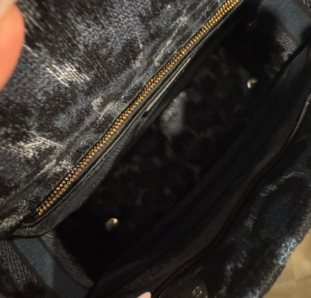 Dior Medium Embroidered Canvas Leopard Print Lady D Lite