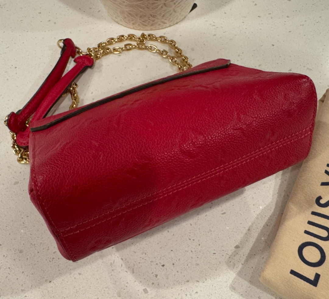 Louis Vuitton Empreinte Leather Vavin BB in Scarlett