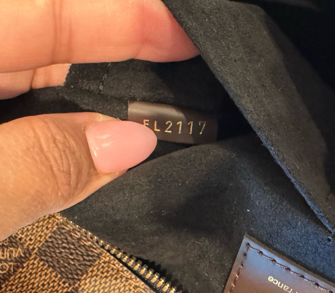 Louis Vuitton Damier Ebene Jersey Tote