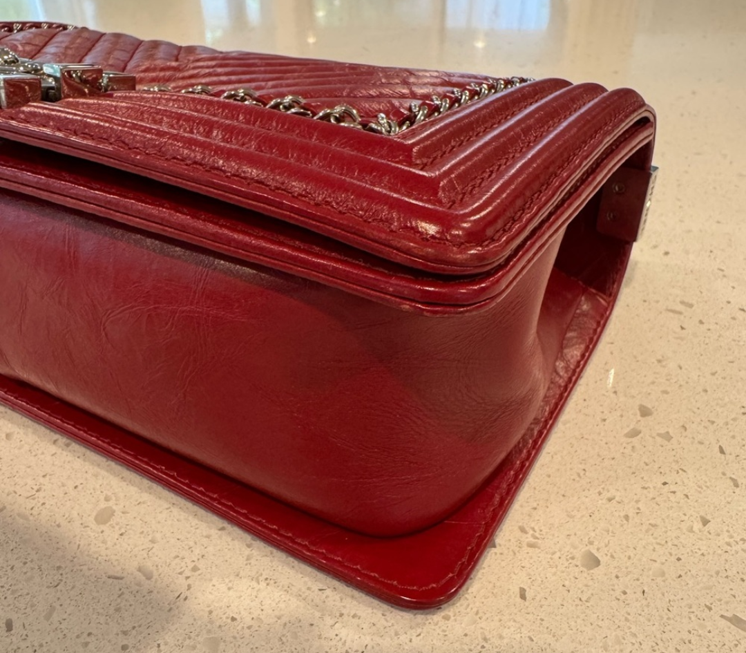 Chanel Chain Around Boy Bag- Medium