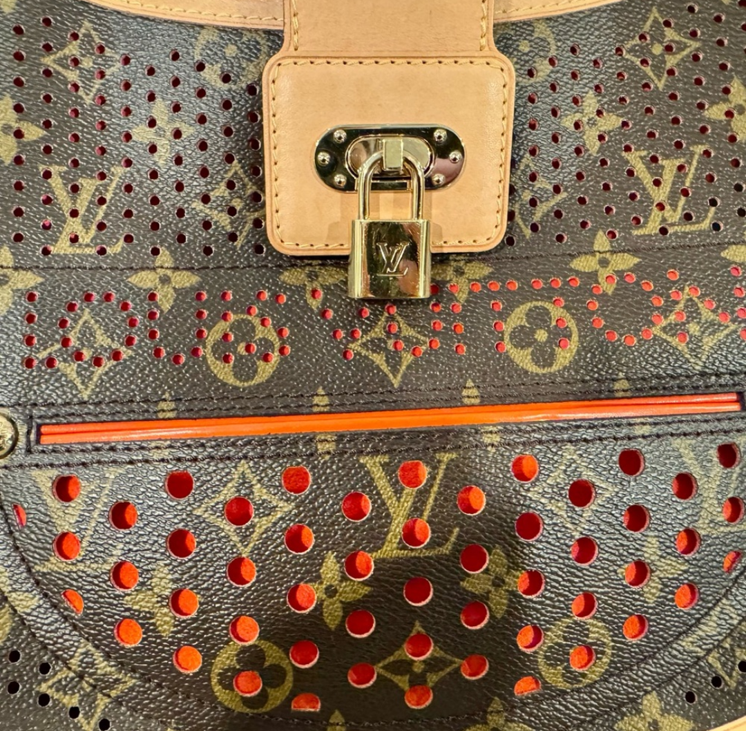 Louis Vuitton Monogram Perforated Demi-Lune Shoulder bag