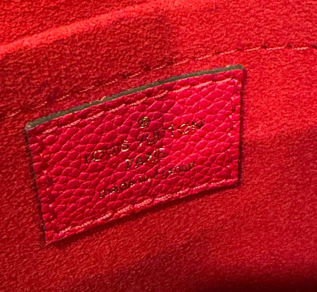 Louis Vuitton Empreinte Leather Vavin BB in Scarlett