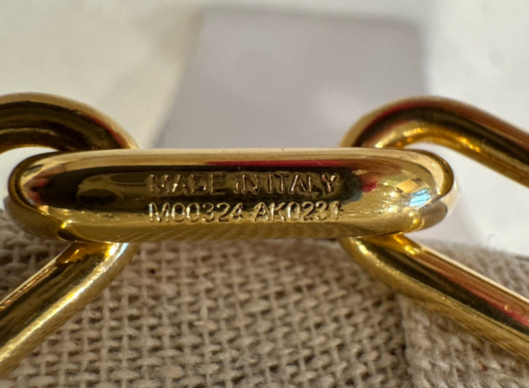 Louis Vuitton My Chain Link LV Logo Necklace