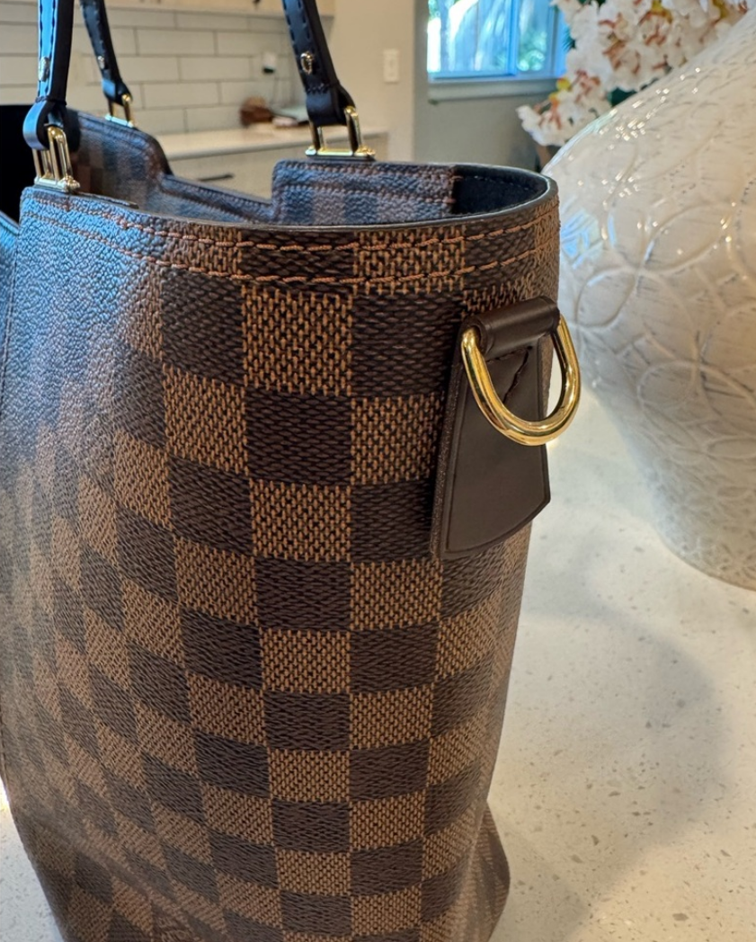 Louis Vuitton Damier Ebene Jersey Tote
