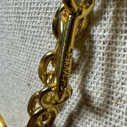 Authentic Chanel  Medallion Chain Necklace