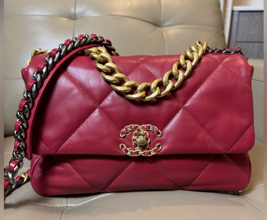 Chanel 19 Large Quilted Handbag