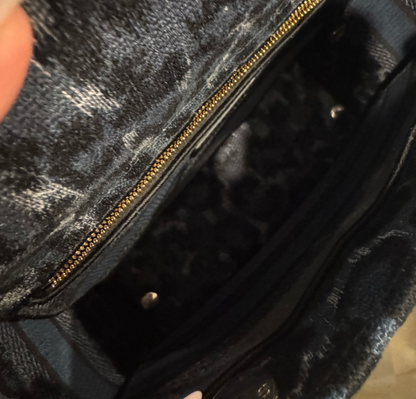 Dior Medium Embroidered Canvas Leopard Print Lady D Lite