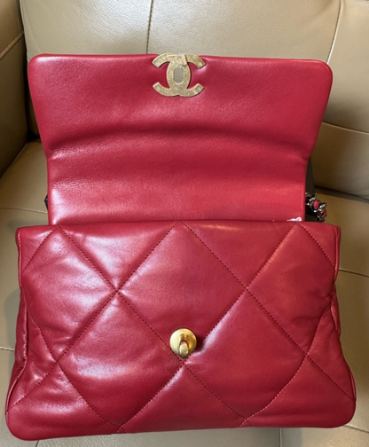 Chanel 19 Large Quilted Handbag