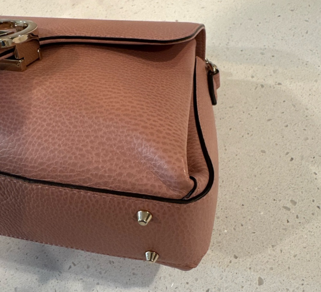 Gucci Pink Interlocking G Top Handbag
