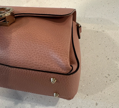 Gucci Pink Interlocking G Top Handbag