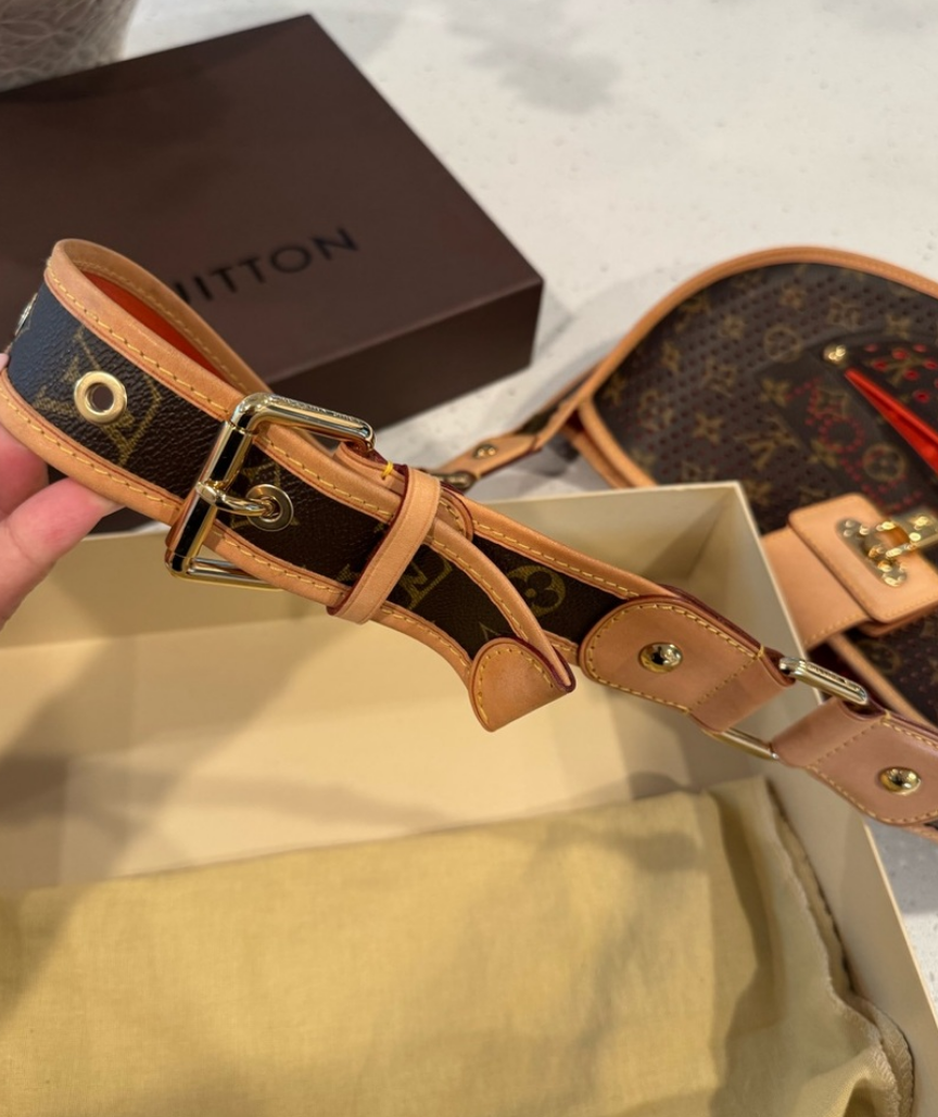 Louis Vuitton Monogram Perforated Demi-Lune Shoulder bag