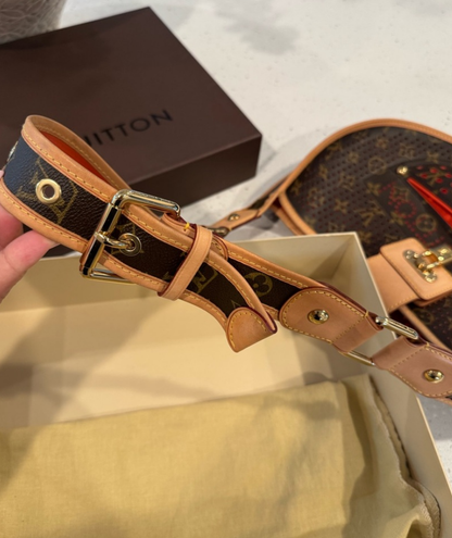Louis Vuitton Monogram Perforated Demi-Lune Shoulder bag