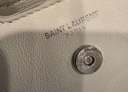 Saint Laurent Cabas Hearts Logo Bag