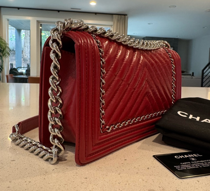 Chanel Chain Around Boy Bag- Medium