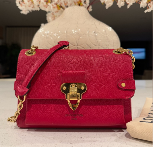 Louis Vuitton Empreinte Leather Vavin BB in Scarlett
