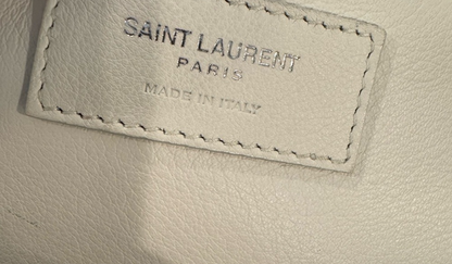 Saint Laurent Cabas Hearts Logo Bag