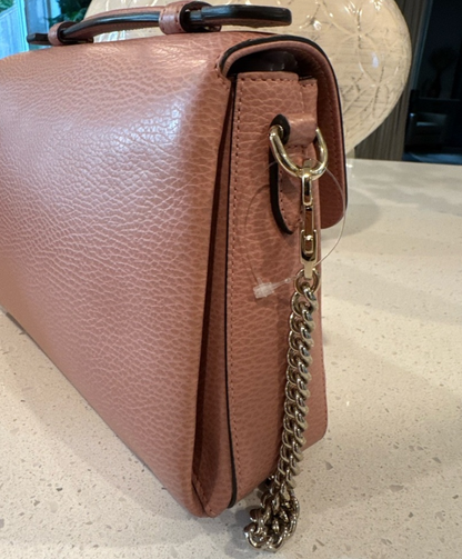 Gucci Pink Interlocking G Top Handbag