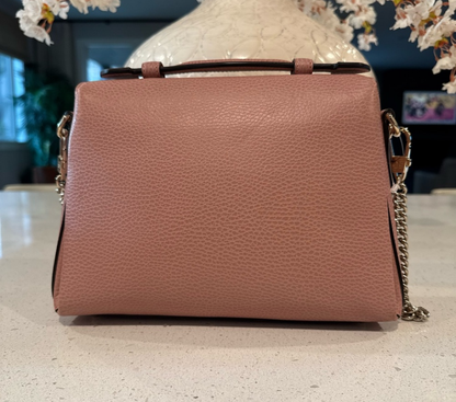 Gucci Pink Interlocking G Top Handbag