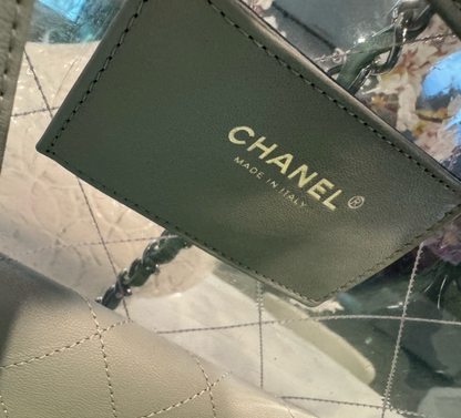 Chanel Coco Splash Large Tote Bag Multi color Clear