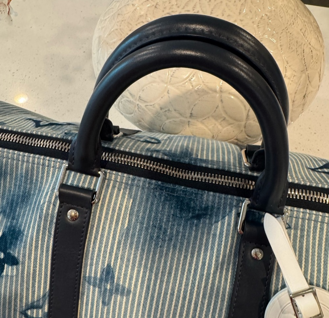 Louis Vuitton Virgil Abloh Blue Watercolor