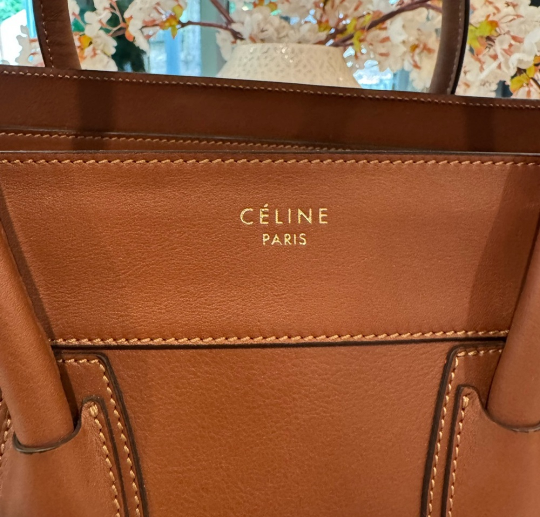Celine Luggage Tote Bag