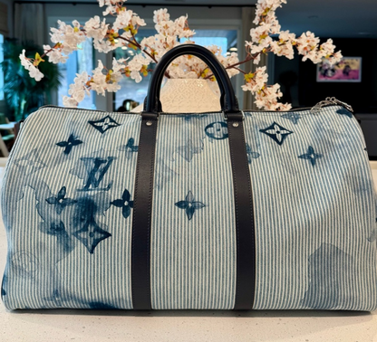Louis Vuitton Virgil Abloh Blue Watercolor