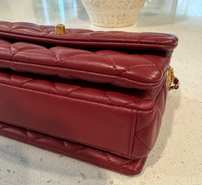 Chanel Precious Buttons Quilted Flap Bag