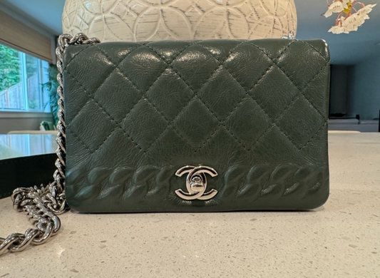 Chanel CC Quilted Flap Bag