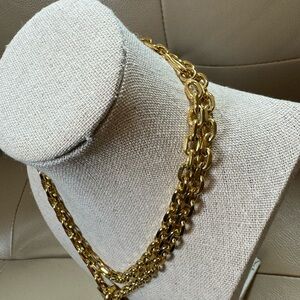 Authentic Chanel  Medallion Chain Necklace
