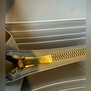 Celine Triomphe Large Flap Wallet in Shiny Calfskin