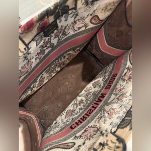 DIOR Large Floral Book Tote